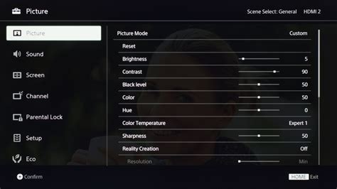 Sony X720e Led Tv Calibration Settings