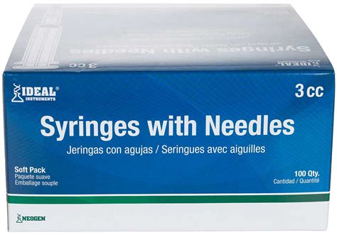 Ideal Disposable Syringes With Needles Ideal Instruments Syringes