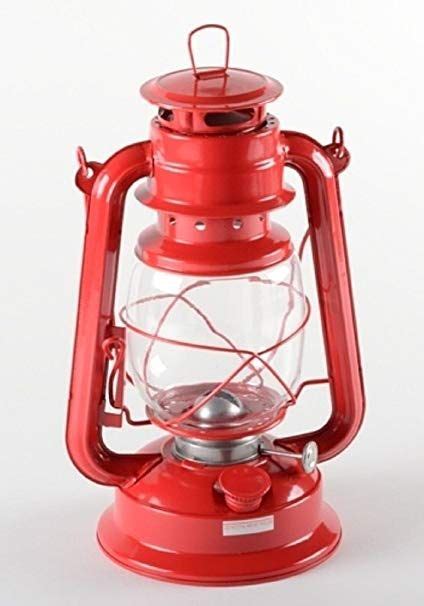 New 12 Red Hurricane Lantern Hanging Emergency Camping Kerosene Oil
