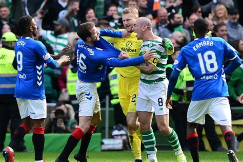 Celtic Vs Rangers Result 2019 Old Firm Derby Morelos Sees Red As Bhoys Win Feisty Derby