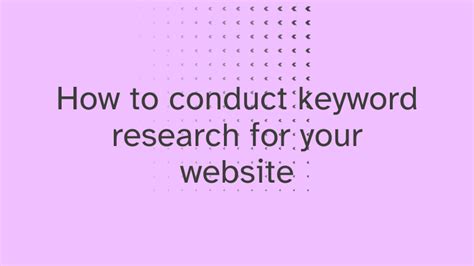 Mastering Keyword Research A Step By Step Guide For Your Website
