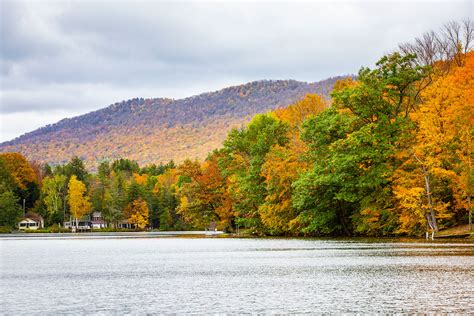 Lakeside In Vermont Fall Mvdsportuy
