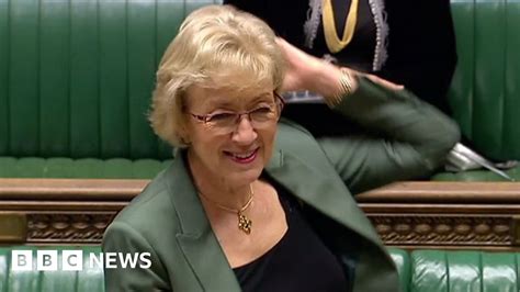 Did Commons Leader Andrea Leadsom Just Flounce Bbc News