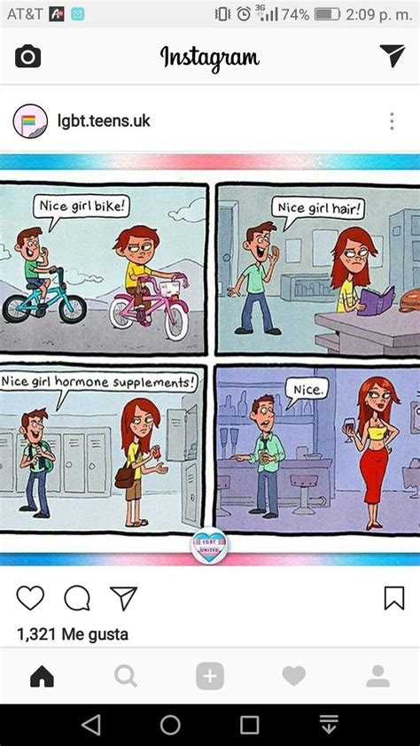 An Animated Comic Strip With Two Women Talking To Each Other And One Man On A Bike