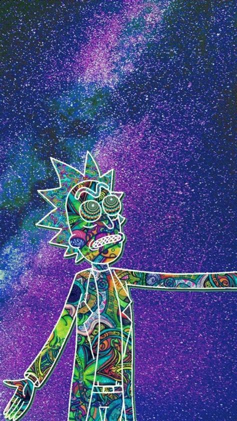 Stoner Wallpaper Rick And Morty Stoned Rick And Morty Phone