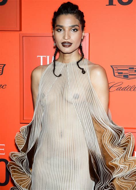 Indya Moore Braless Thefappening