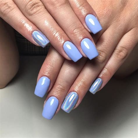 Updated 55 Blissful Baby Blue Acrylic Nails