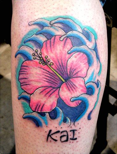 1990tattoos Hibiscus Flower Tattoos