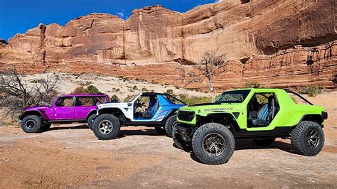 2023 Easter Jeep Safari Roundup Seven Wild Concepts Driven Four