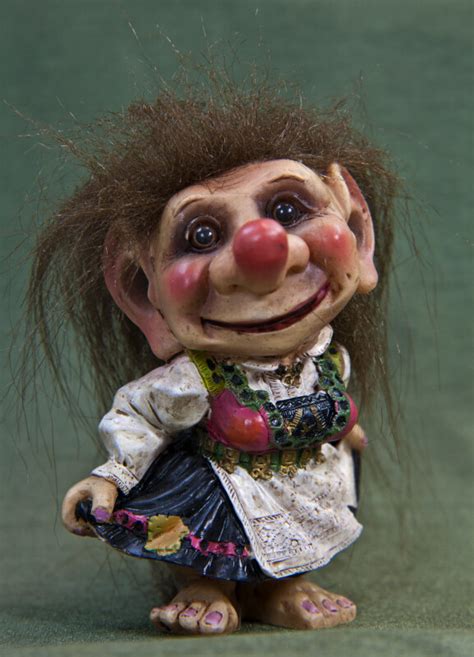 norway troll female doll with large nose and ears full view clippix etc educational photos