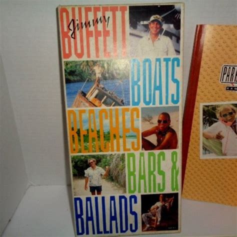 Media Jimmy Buffett Boats Beaches Bars Ballads 4 Cd Box Set With The Booklet Poshmark