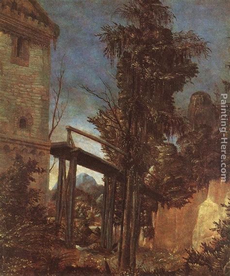 Albrecht Altdorfer Landscape With Path Painting Best Paintings For Sale