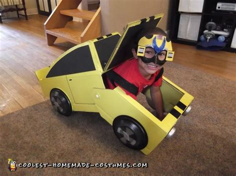 Transforming Transformers Bumble Bee Costume Halloween 2018 Robot