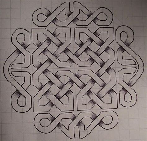 Celtic Knot 1 By Virusoverload Celtic Knot Drawing Celtic Knot