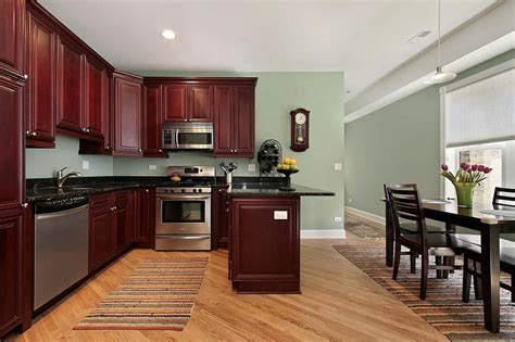 Painting the kitchen cabinets is the fastest way to a completely transform the space and can create a cohesive look. Colors Kitchen Granite Living Room Color Schemes Wall ...
