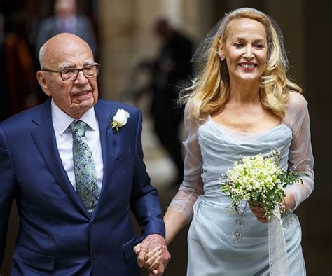 rupert murdoch and jerry hall have married woman s day
