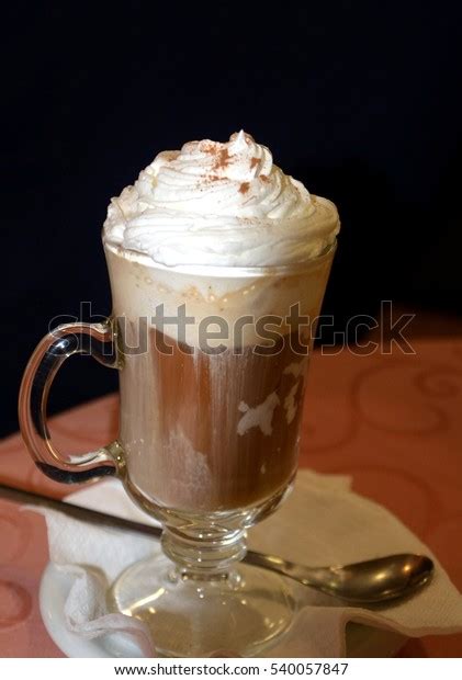 Delicious Iced Coffee Whipped Cream On Stock Photo 540057847 Shutterstock
