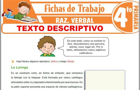 Textos Descriptivos De Lugares Para Niños De Primaria Texto