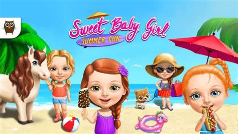 Sweet Baby Girl Summer Fun Shopping Hot Dog Ice Cream Dress Up
