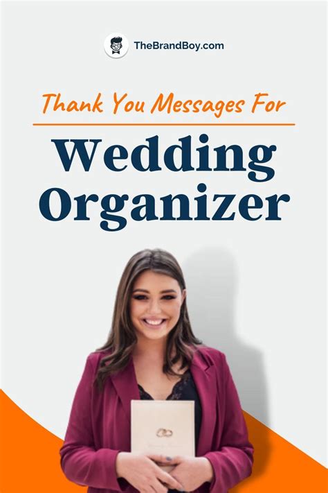 56best Thank You Messages For Wedding Organizer Thebrandboy In 2021