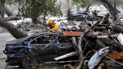 Death Toll Hits 17 In California Mudslides 13 Missing Ctv News