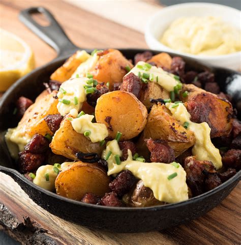 Place in a large bowl. chorizo potatoes - glebe kitchen