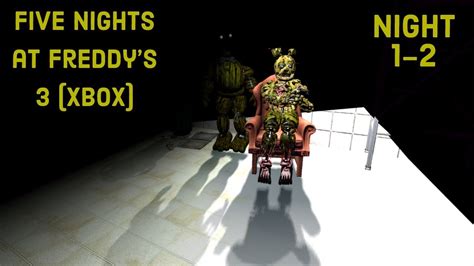 Return Of Springtrap Five Nights At Freddys 3 Xbox Night 1 2