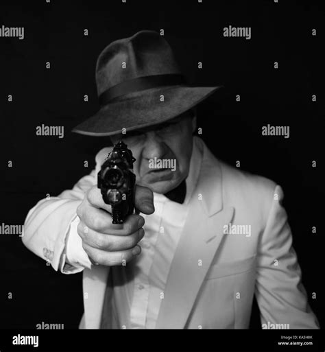 Film Noir Detective Stock Photo Alamy