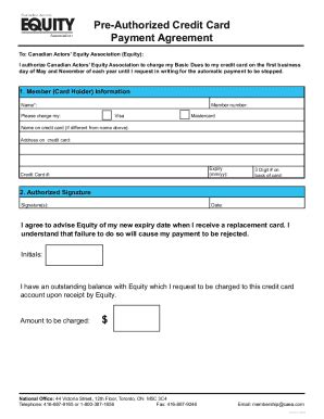 Fillable Online PreAuth Payment Forms Pls Choose Only One Pdf Fax