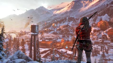 Chilling New Rise Of The Tomb Raider Screenshots Released GameSpot