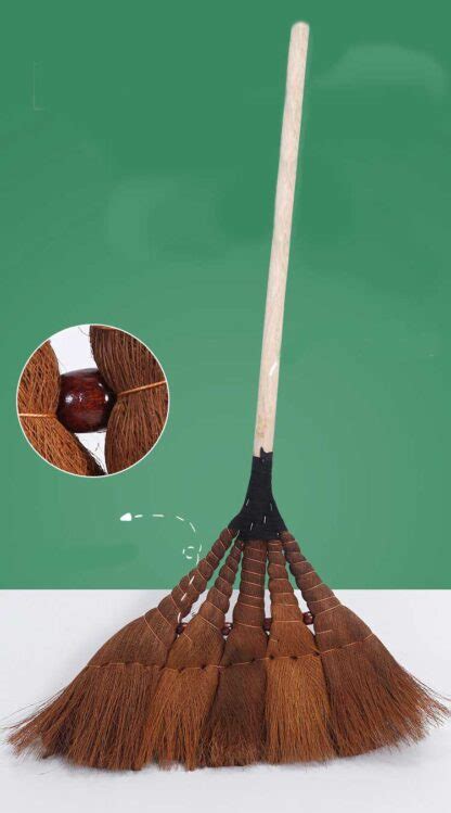 Old Fashioned Palm Fiber Broom Or Dustpan Craftsteading Supplies
