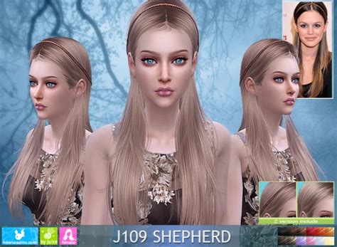 Sims 4 Hairs Newsea J109 Shepherd Hair