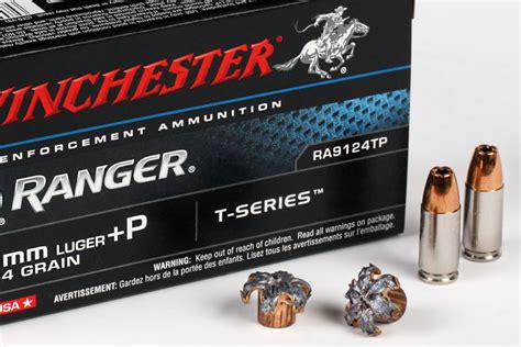 Winchester Law Enforcement Newest Retricted 124 Gr P Ranger Talon Ammo