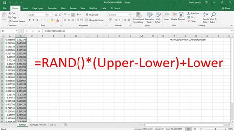 How To Generate Random Numbers In Excel Both Decimals And The Other