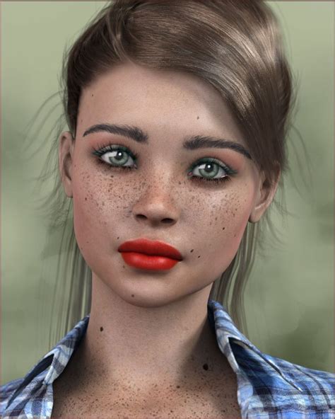 Meet Aksinya A New Character For Daz Genesis 8 Female By Deva3d