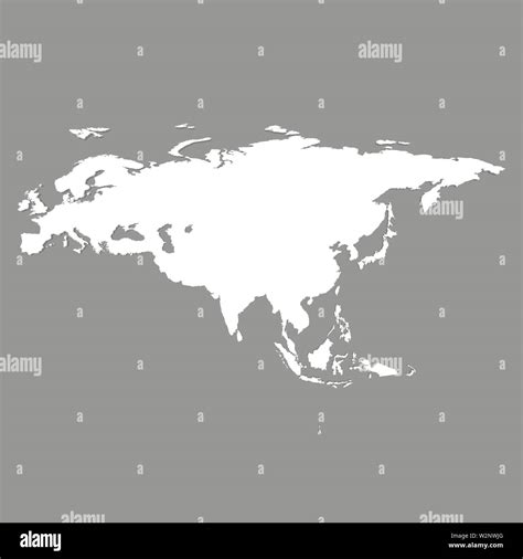 Icono De Fondo Mapa De Eurasia Vector Eps10 Ilustración Imagen Vector