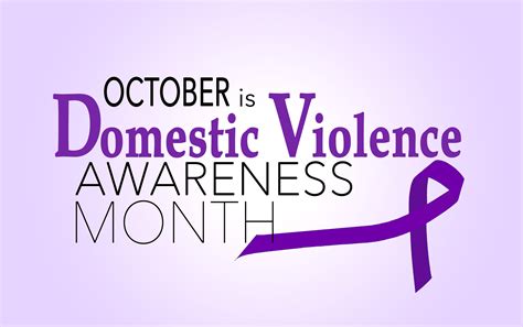 October Is Domestic Violence Awareness Month News Dakota