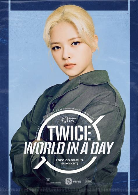 Twice Online Concert Beyond Live Twice World In A Day Poster Jeongyeon