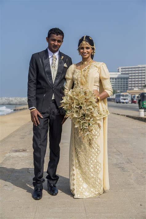 Wedding Couple In Colombo Sri Lanka Editorial Photography Image Of