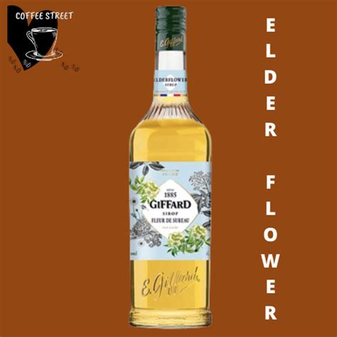 Giffard Elderflower Coffee Syrups Liter Shopee Philippines