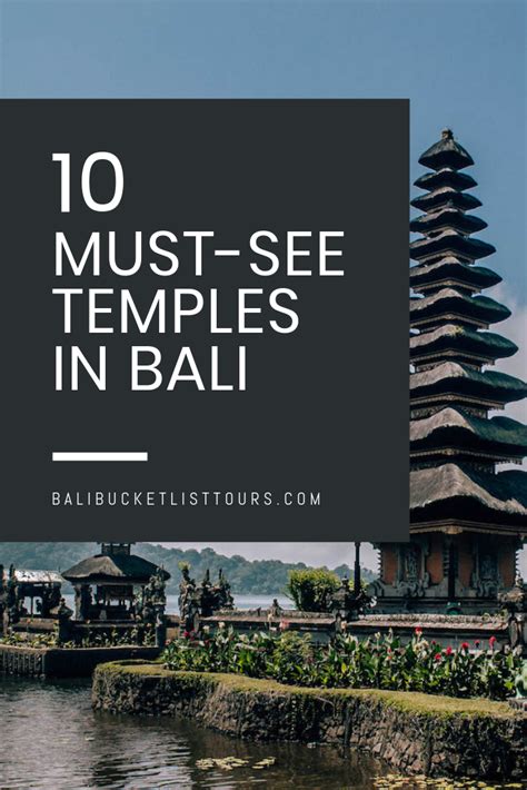 10 Must See Temples In Bali Tick Off Your Bucket List While In Bali By