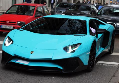 Stunning Blu Glauco Lamborghini Aventador Sv Supervelo Flickr