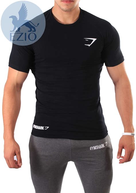 Polera Gymshark Black Ezio