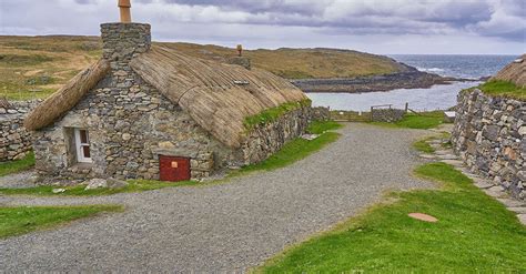 Traditional Scottish Blackhouse Village Was Once Empty But Now
