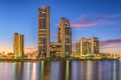 Corpus Christi, Texas, USA Skyline Stock Photo - Image of ...