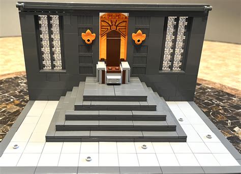Lego Moc Mandalore Throne Room By Darthsilas Rebrickable Build