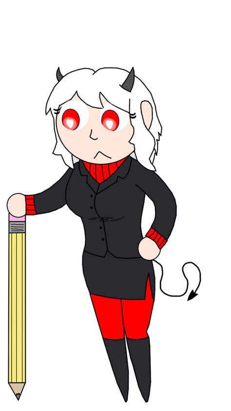 Chibi Modeus With A Pencil By Thetexan151 On Deviantart