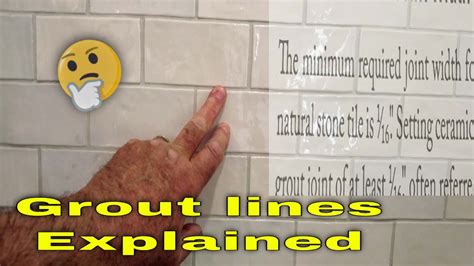 🤔 Grout Lines Calibrated And Rectified Tiles Explained Youtube