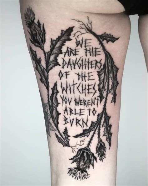 looking for a little inspiration for your next tattoo these 50 witch tattoo ideas feature
