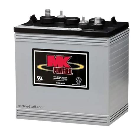 Mk Battery 6 Volt 200 Ah Deep Cycle Agm Rv And Marine Battery